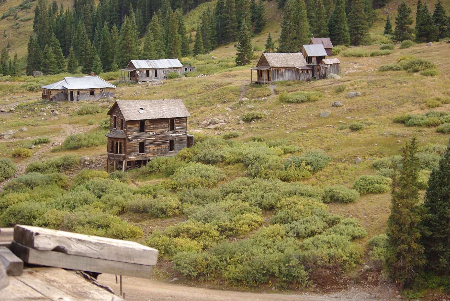 8. Animas Forks ghost town